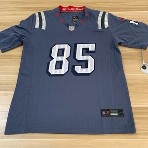 💖Hunter Henry Stitched Vapor Jersey Storm Blue